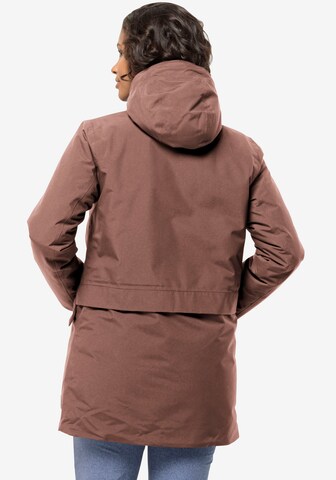 JACK WOLFSKIN Outdoor Jacket in Brown