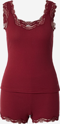 Shorty Tommy Hilfiger Underwear en rouge : devant