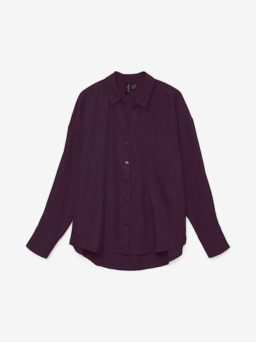 VERO MODA Блузка 'VMMELANEY QUEENY' в Красный: спереди