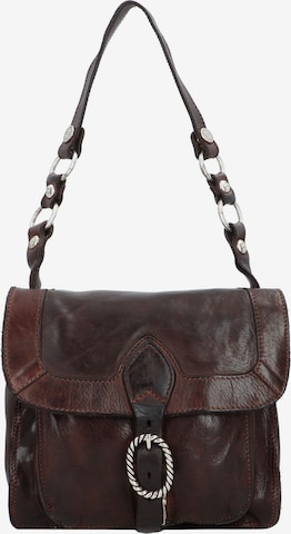 Campomaggi Shoulder Bag in Brown: front