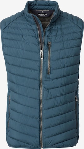 CASAMODA Weste 'Basic' in Blau: Vorderseite