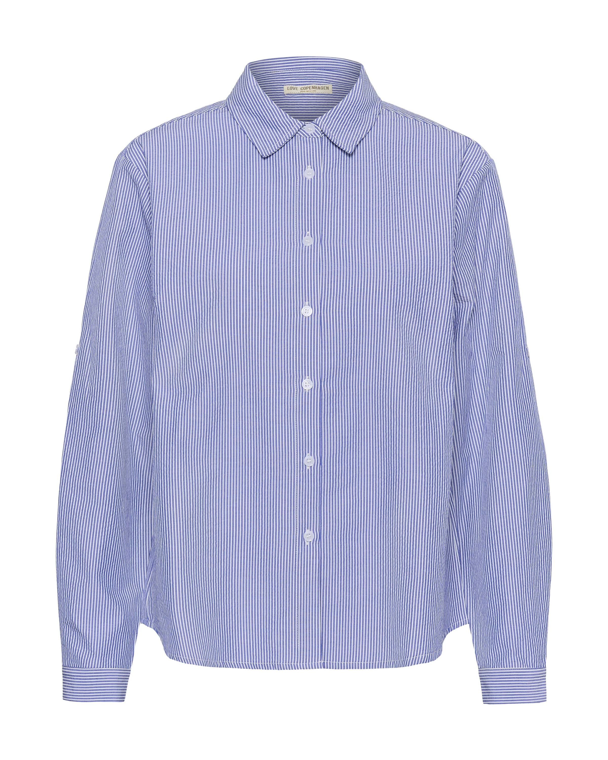 Love Copenhagen - Camisa em azul: frente