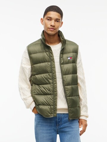 Tommy Jeans - Colete em verde: frente