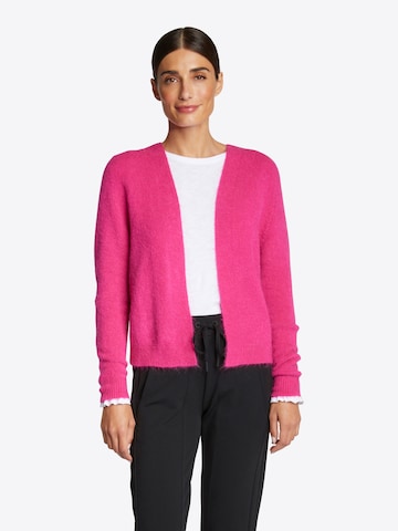 Rich & Royal Gebreid vest in Roze: voorkant