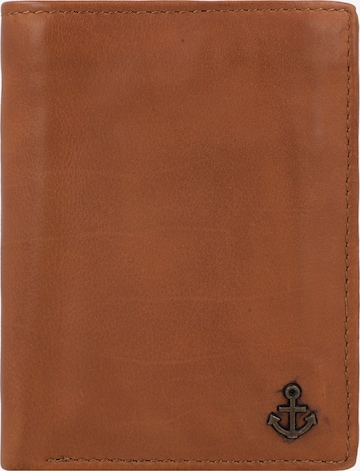 Porte-monnaies 'Magnus' Harbour 2nd en marron : devant