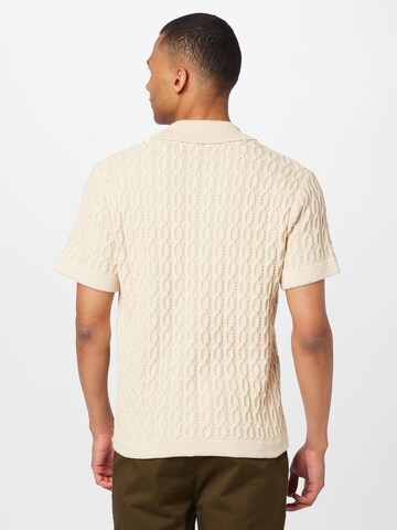 Les Deux Strickjacke 'Garrett' in Beige