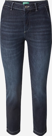 mėlyna UNITED COLORS OF BENETTON Prigludęs Džinsai: priekis