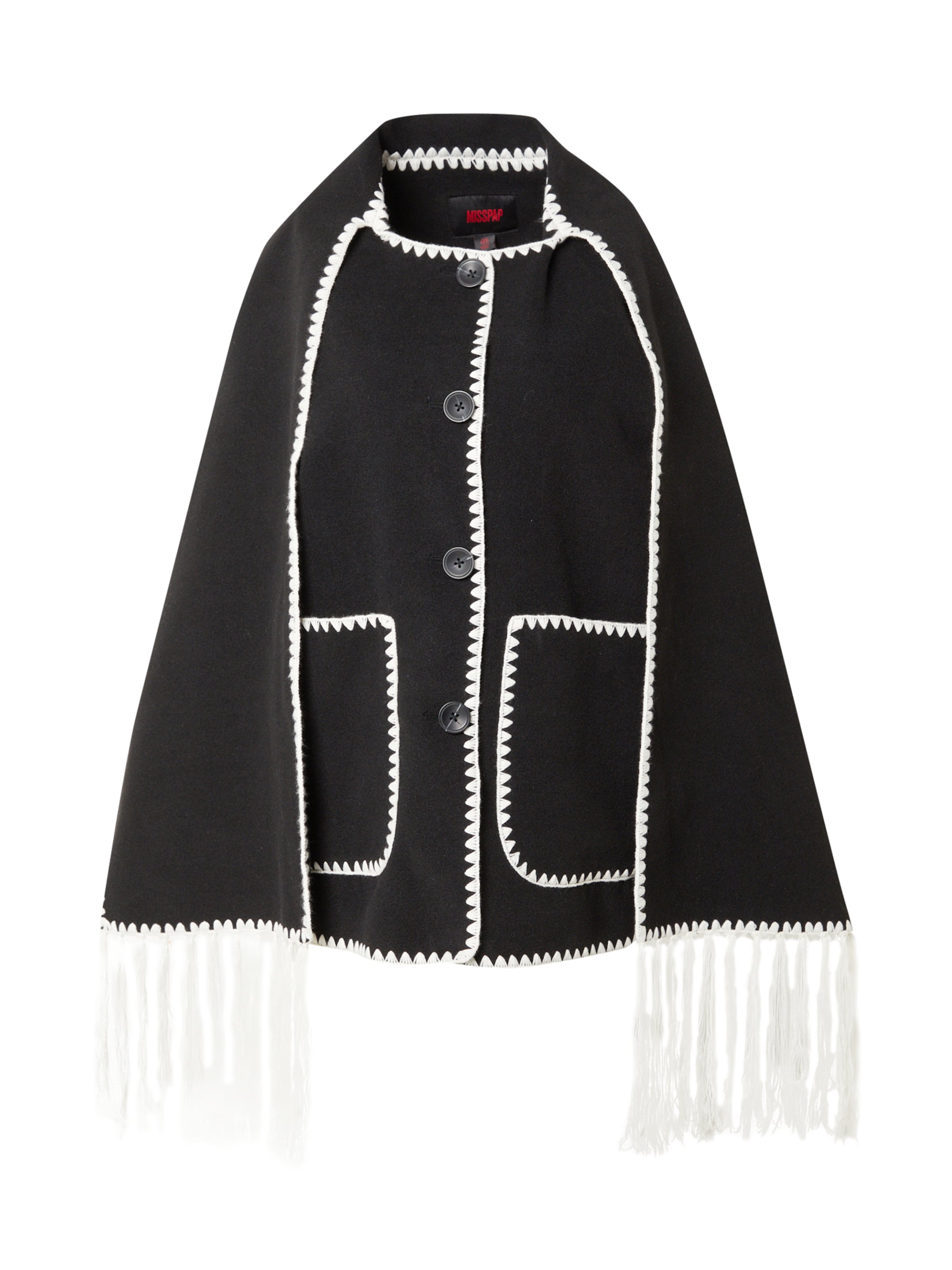 Misspap Kevad-sügisjope, värv must: eest vaates