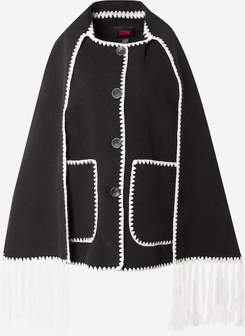 Veste mi-saison Misspap en noir : devant