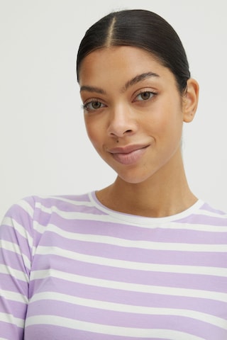 b.young T-Shirt Bypamila Stripe Tshirt - in Pink