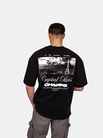 Crystal Paris Shirt 'Laville' in Zwart