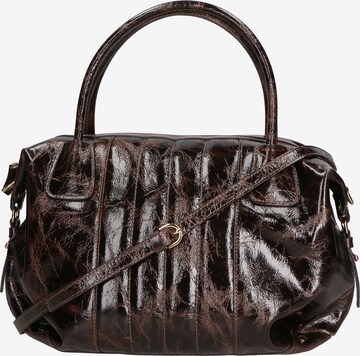 Borsa a spalla di Gave Lux in marrone: frontale