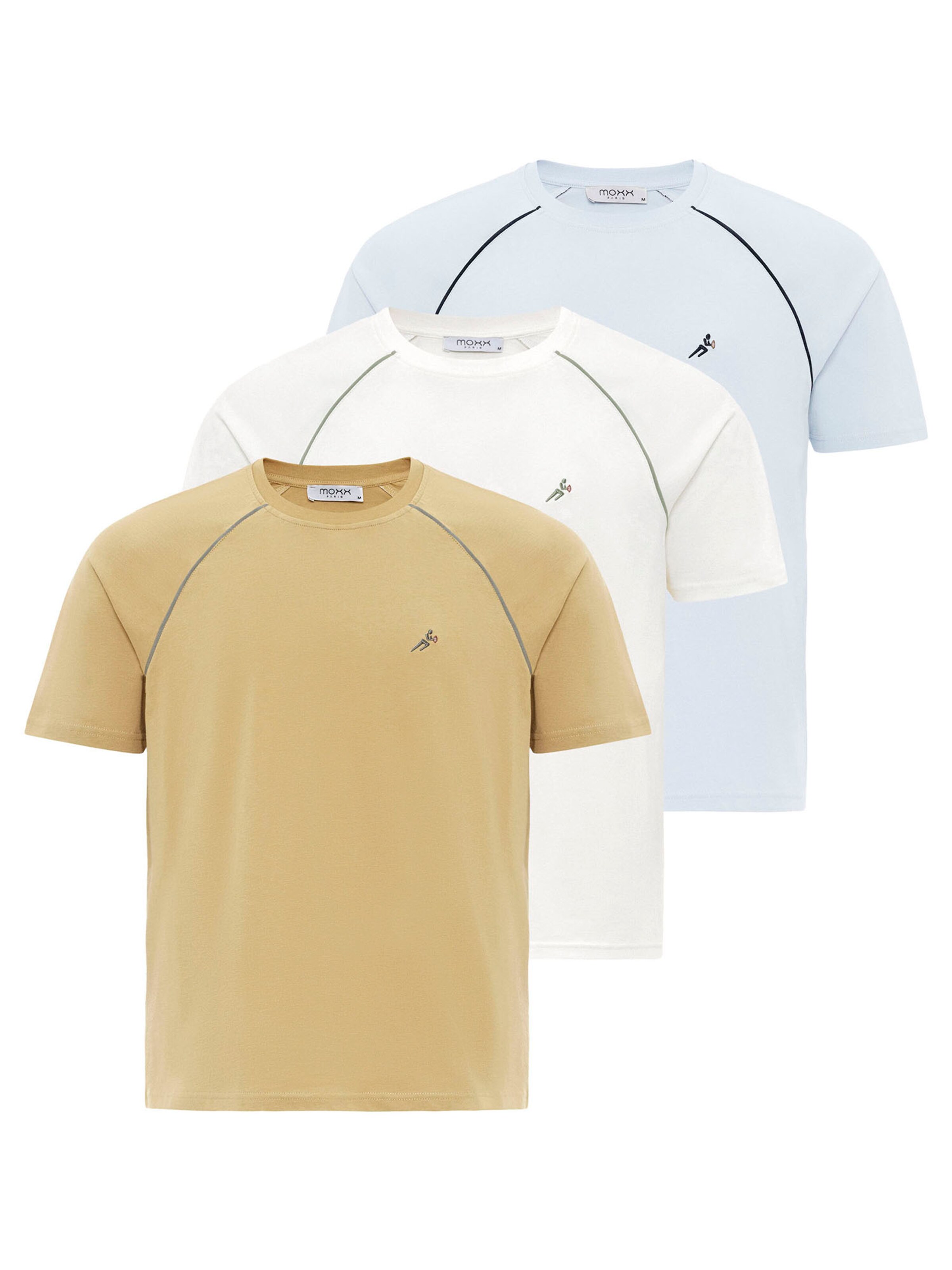 Moxx Paris Tričko – modrá: přední strana