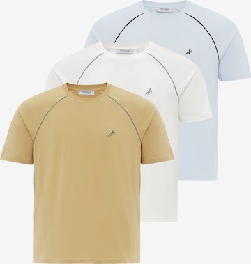 T-Shirt Moxx Paris en bleu : devant