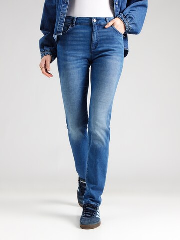 Slimfit Jeans 'CROSBY' de la MUSTANG pe albastru: față