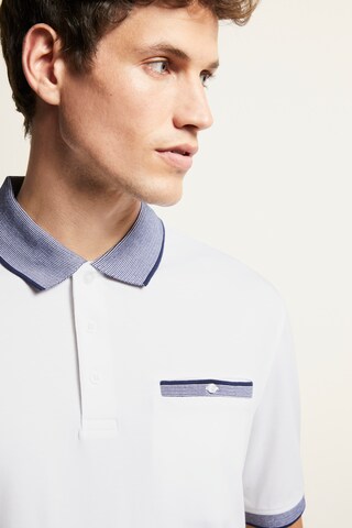 T-Shirt bugatti en blanc