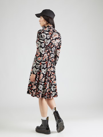 Blutsgeschwister Dress 'La Vie Est Belle En Hiver' in Black