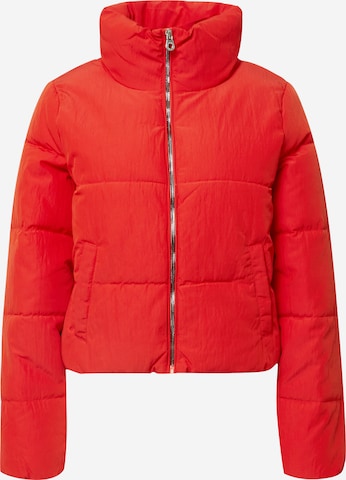 ONLY Winter Jacket 'Dolly' in Red: front