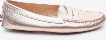 Tod's Flats & Loafers in 36,5 in Silver: front