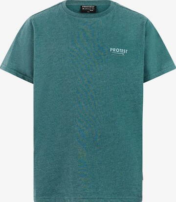 PROTEST Shirt 'PRTHunt JR' in Green: front