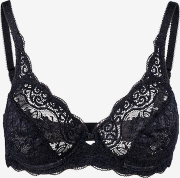 TRIUMPH Triangel Bügel-BH ' Amourette 300 ' in Schwarz: Vorderseite
