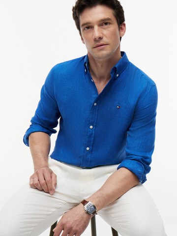 Coupe regular Chemise TOMMY HILFIGER en bleu