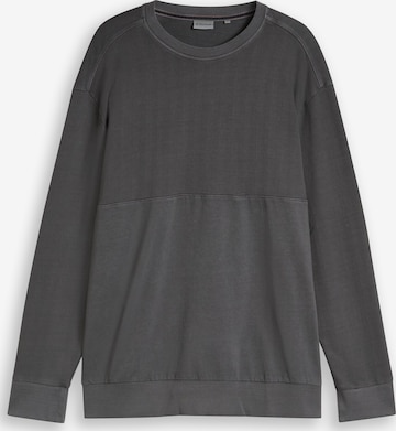 Sweat-shirt TOM TAILOR Men + en gris : devant