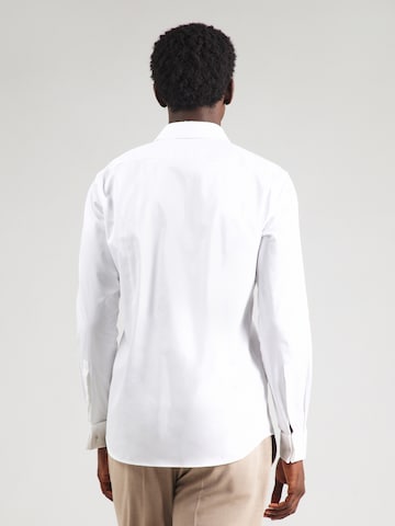 HUGO - Ajuste regular Camisa 'Kennew' en blanco