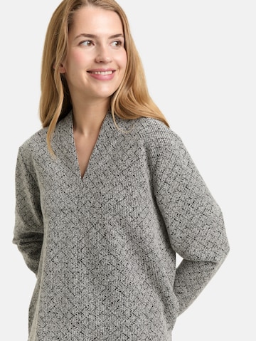 TOM TAILOR Sweatshirt in Schwarz