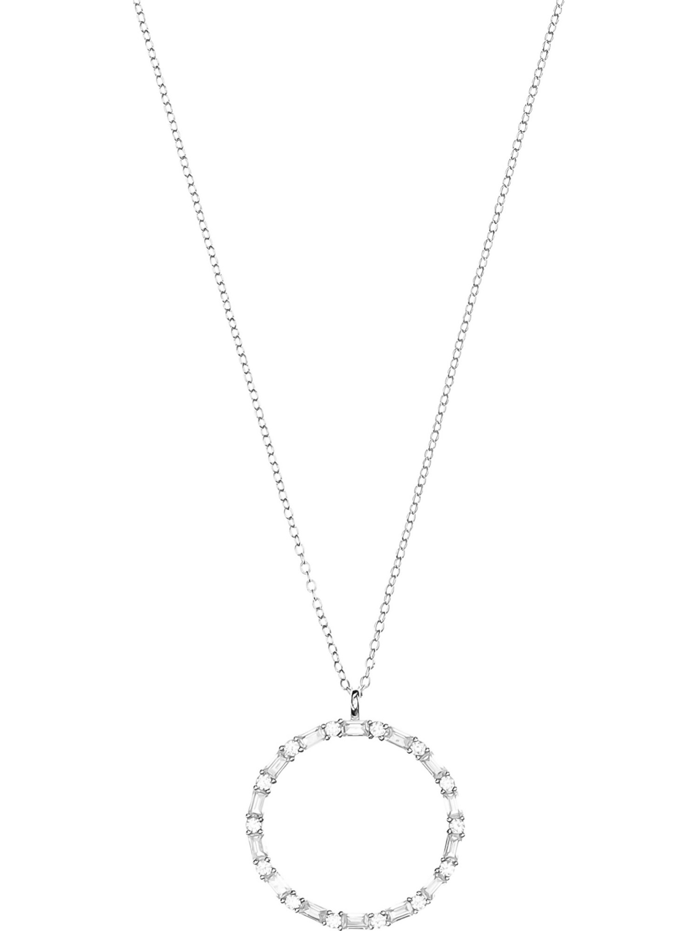 FAVS Kette '14 Zirkonia' in Silber