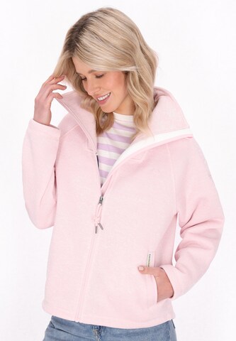 Veste mi-saison Schmuddelwedda en rose : devant