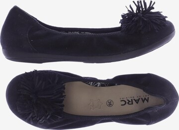 Marc Shoes Flats & Loafers in 36 in Black: front