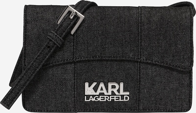 Karl Lagerfeld Torba preko ramena u crna melange, Pregled proizvoda