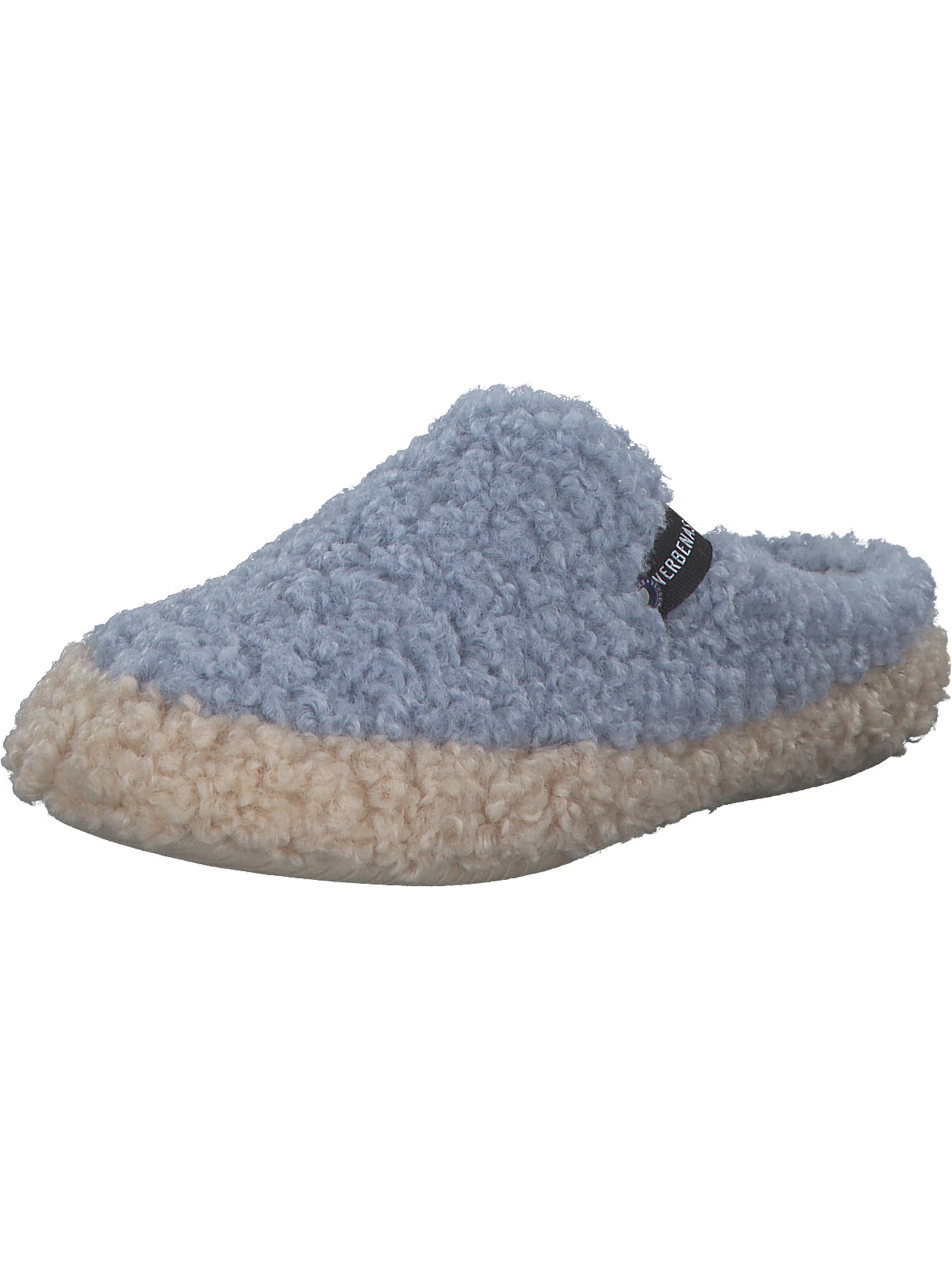 VERBENAS Slipper in Blue: front