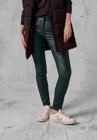 CECIL Slim fit Pants in Blue