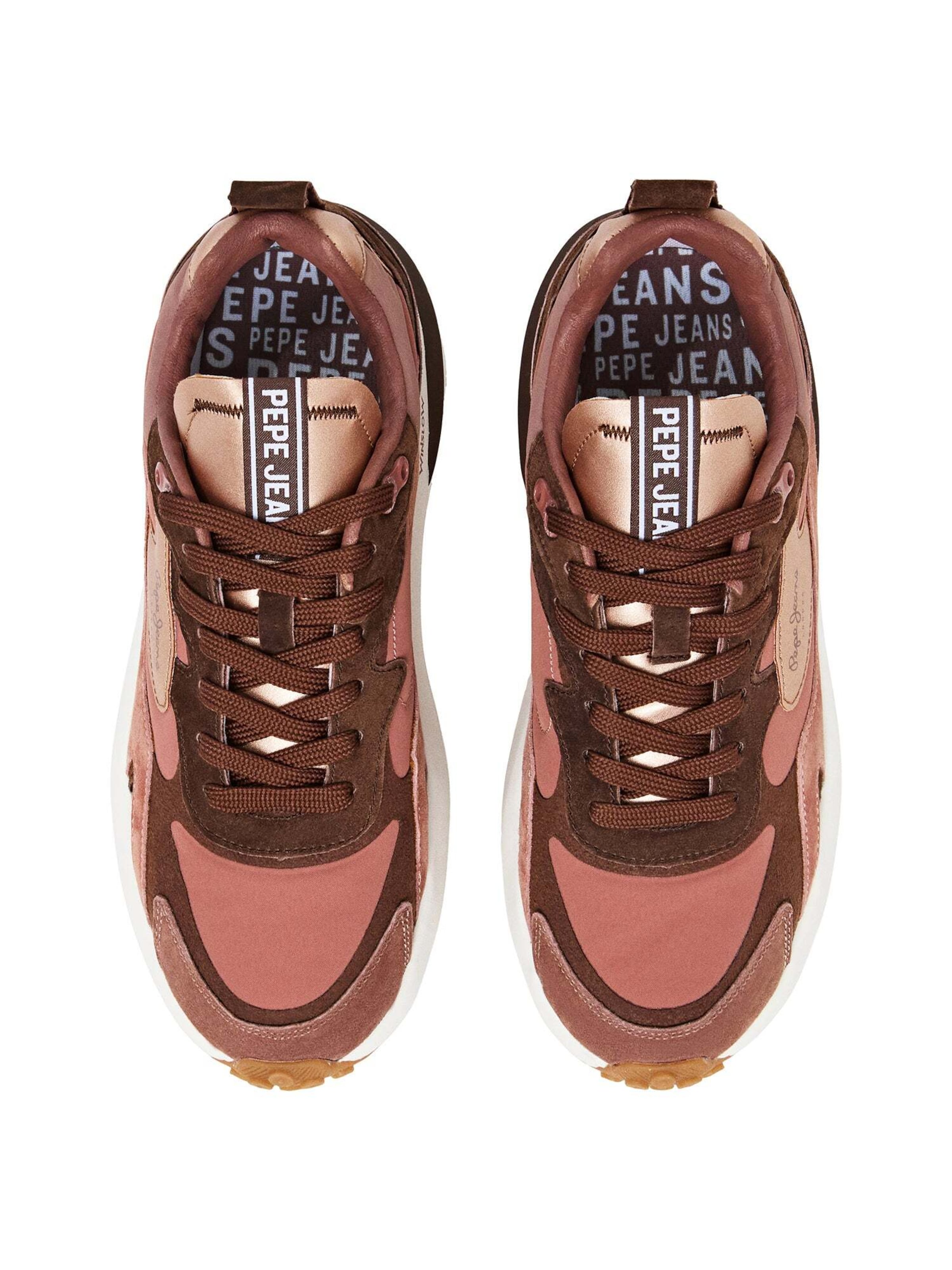 Pepe Jeans Platform trainers 'WINSLOW FUN W' in Orange