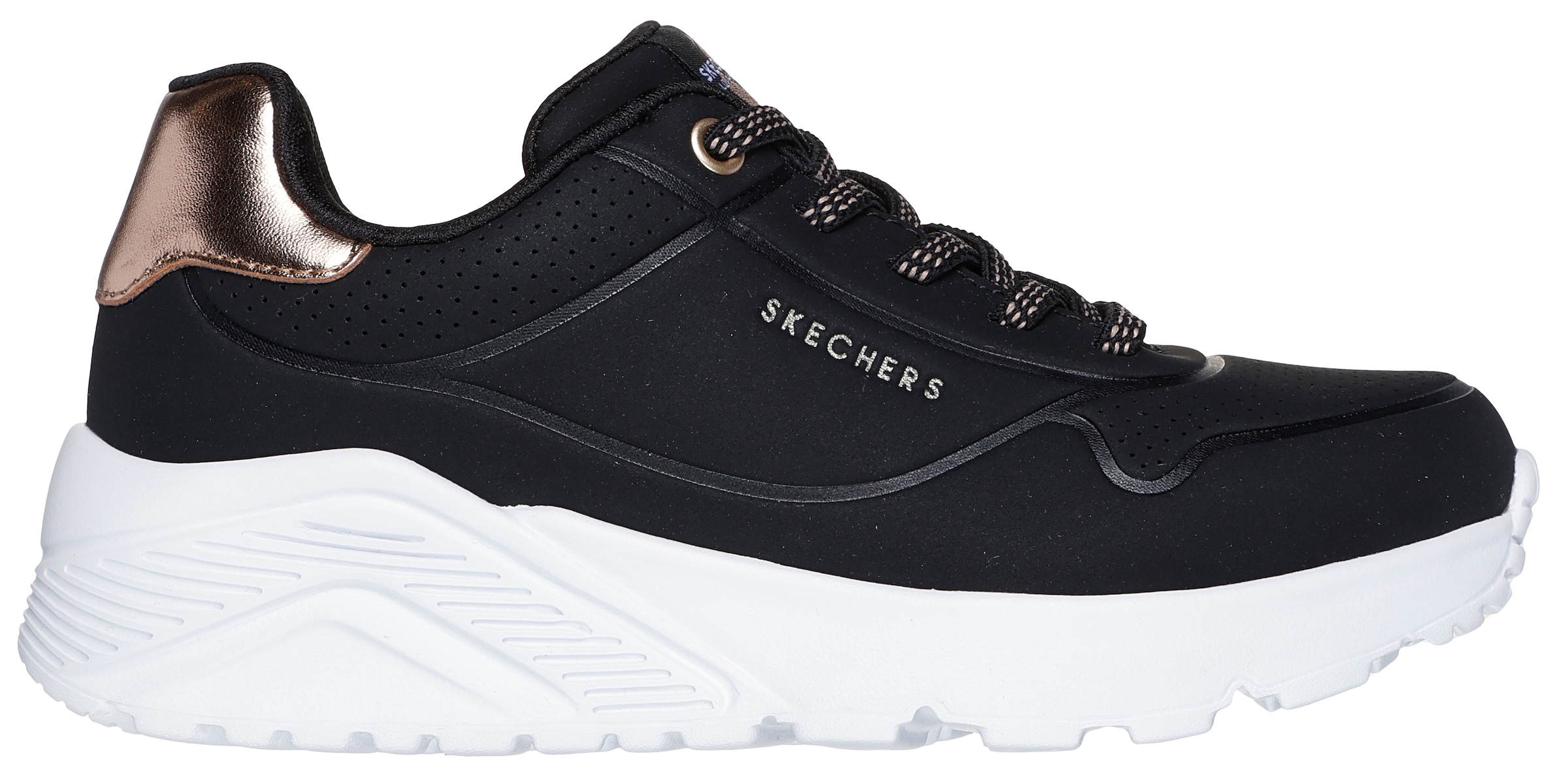 melns Skechers Kids Brīvā laika apavi