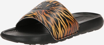 Nike Sportswear - Sapato de praia/banho 'VICTORI ONE SLIDE PRINT' em preto: frente