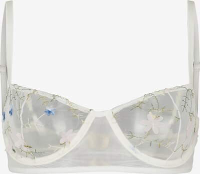 OW Intimates Bra 'FLORA' in Blue / Olive / Dark green / White, Item view