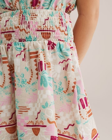 Regular Pantalon WE Fashion en beige