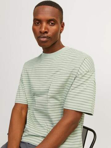 Maglietta 'JCOTanical' di JACK & JONES in verde