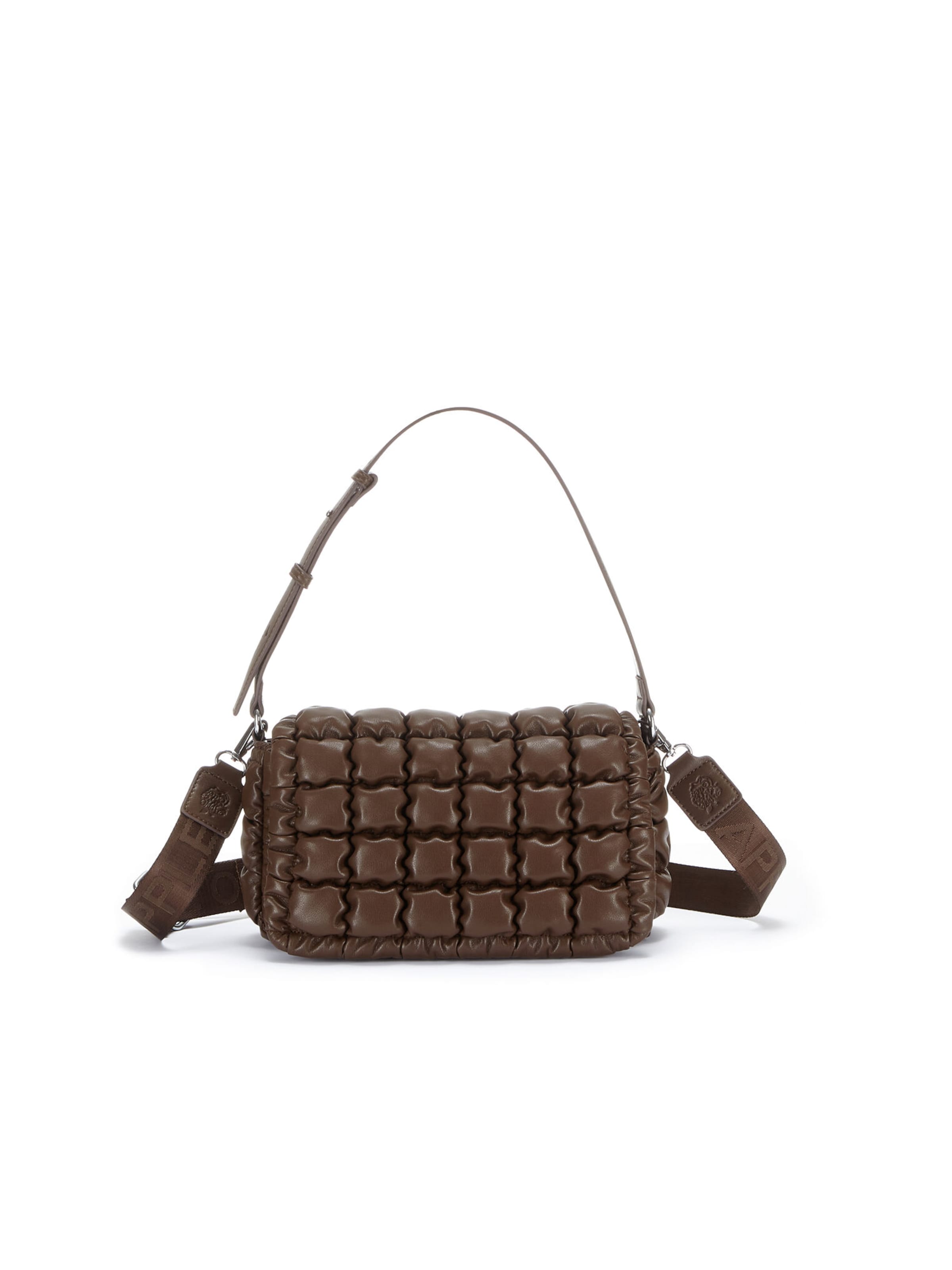 Apple of Eden Crossbody Bag 'SEVILLA' in Brown: front