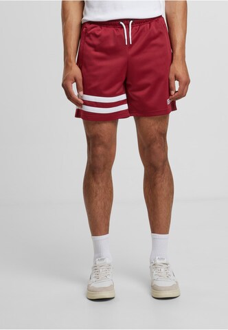 Regular Pantalon Unfair Athletics en rouge : devant