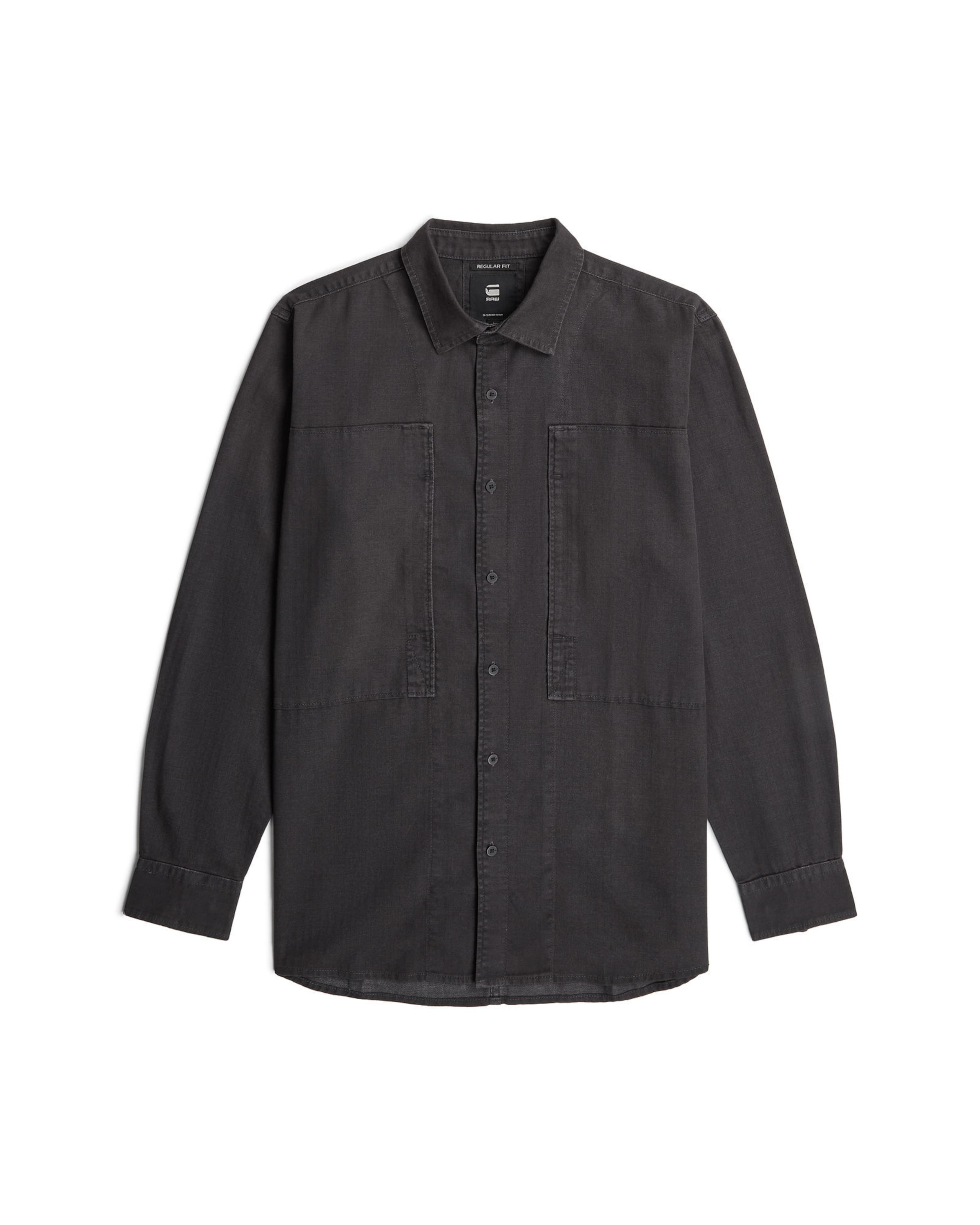 G-STAR Button Up Shirt in Anthracite, Item view