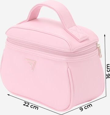 GUESS Toiletry Bag 'BEAUTY' in Pink