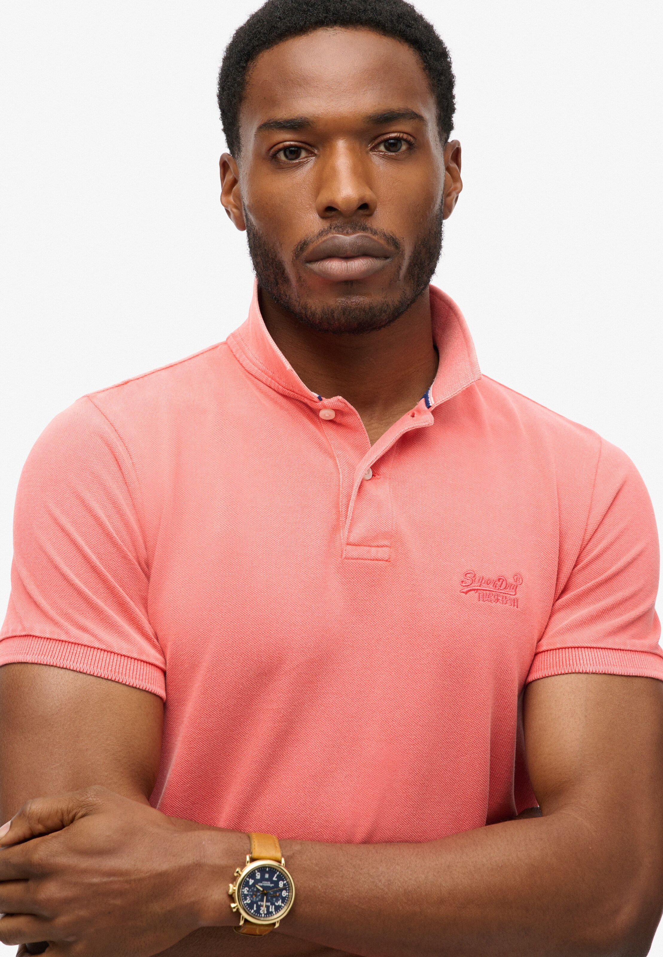 oranžs Superdry T-Krekls: no priekšpuses