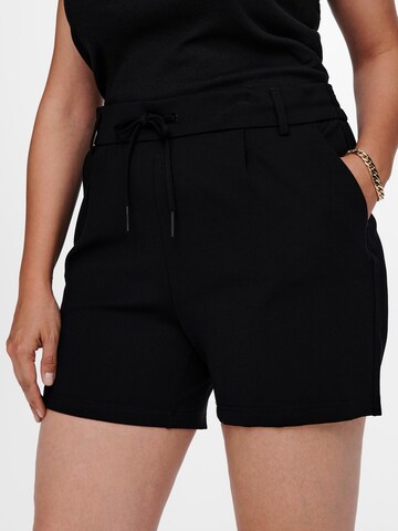 ONLY Carmakoma Regular Shorts 'Goldtrash Easy' in Schwarz