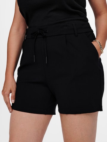 ONLY Carmakoma Regular Shorts 'Goldtrash Easy' in Schwarz