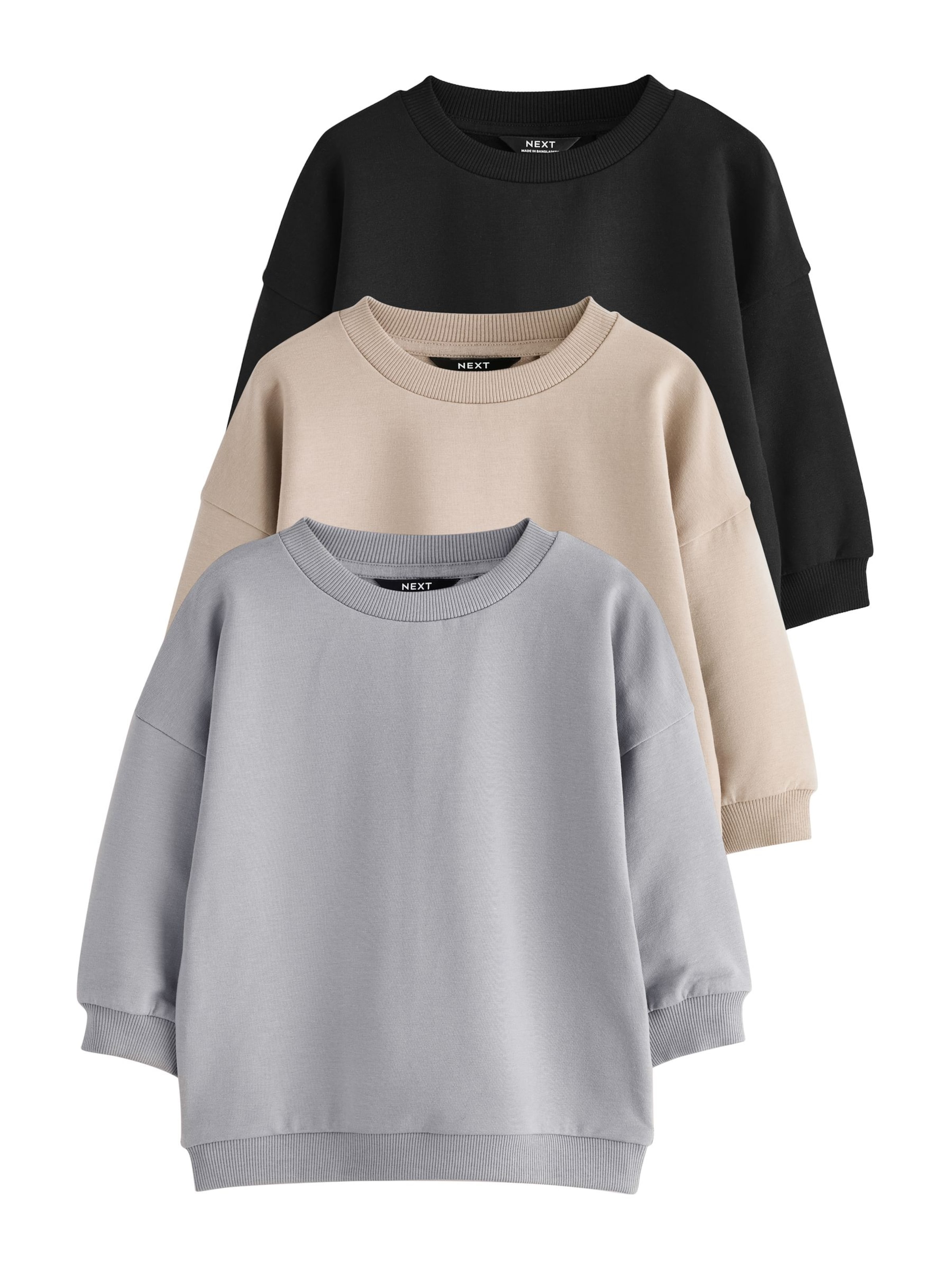 Sweat Next en mélange de couleurs : devant