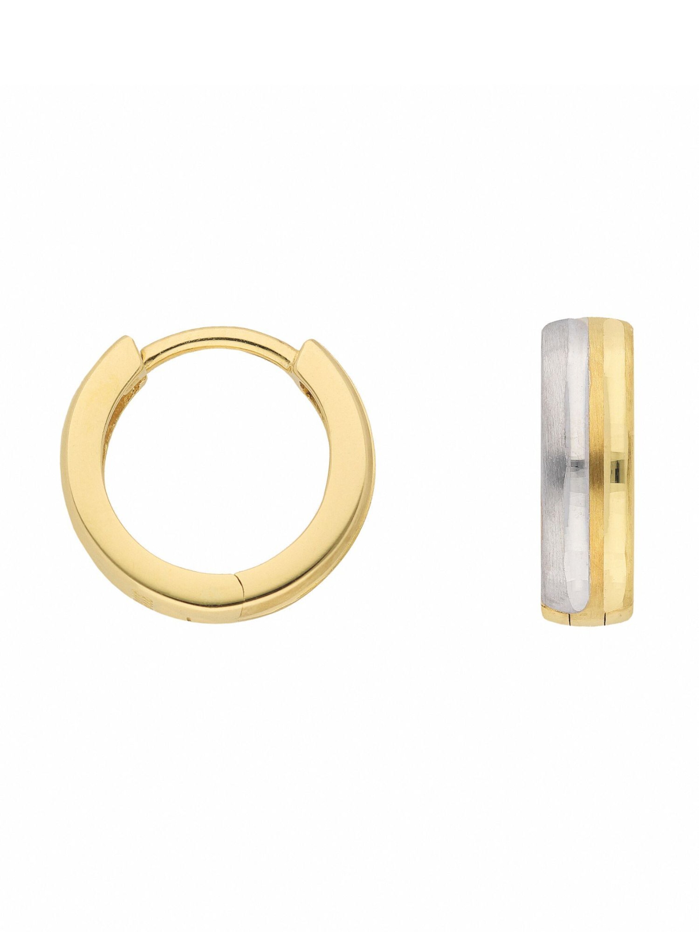 Adelia´s Earrings in Gold: front